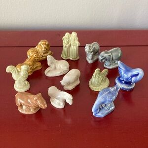 Vintage Red Rose Tea Wade Whimsies- Noah's Ark-  (13 of 15 in set)